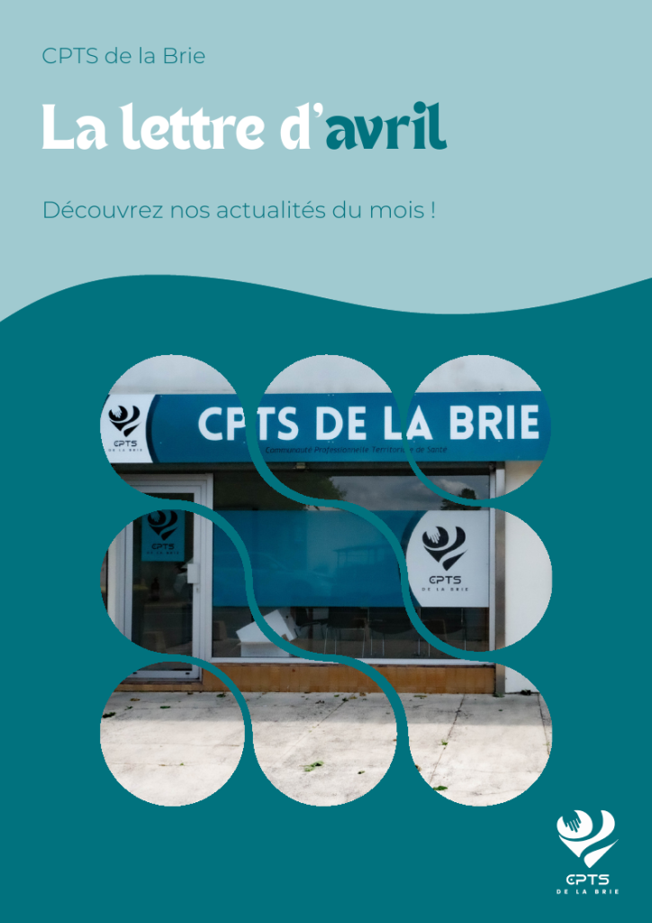 Couverture de la newsletter d’avril 2026