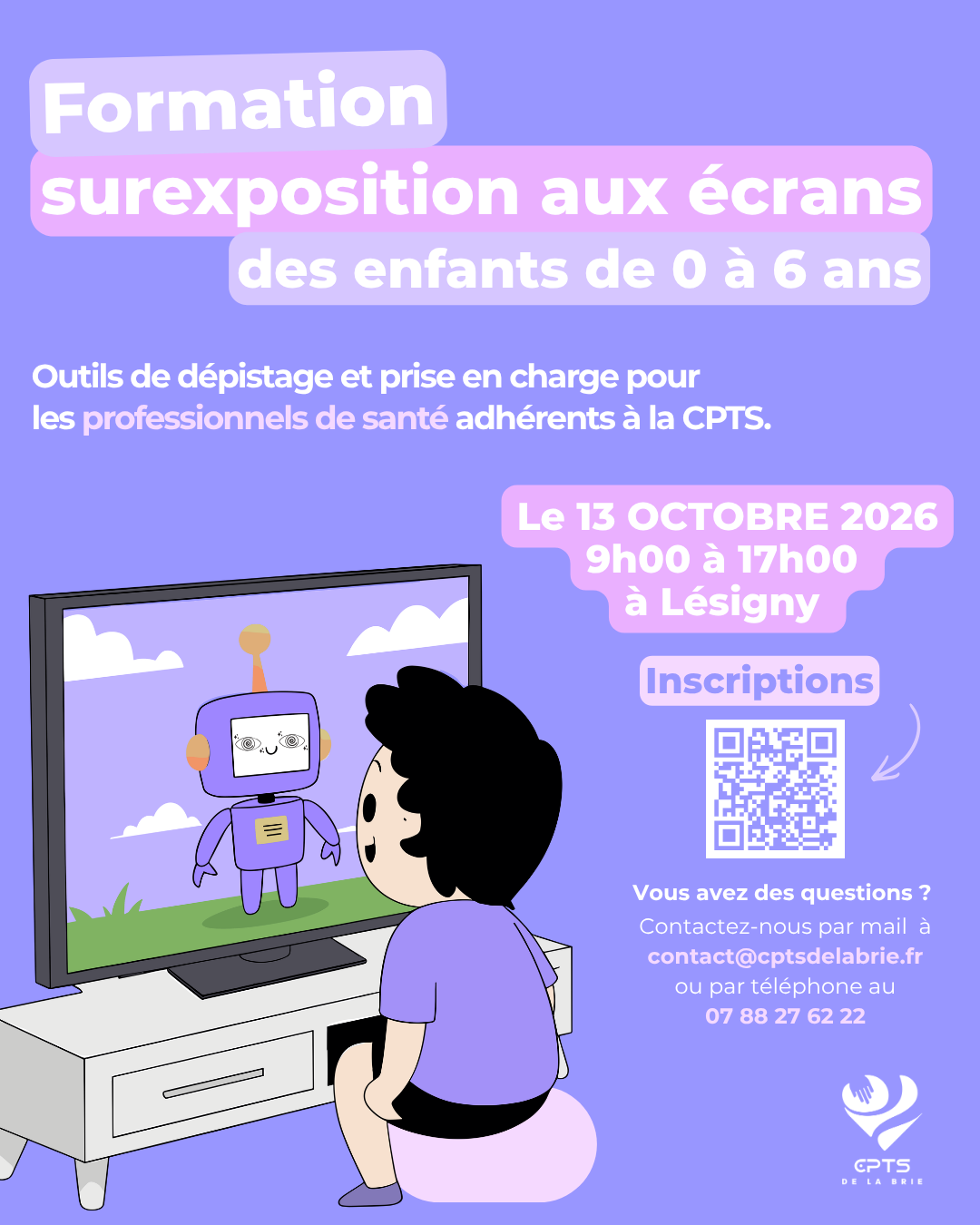 Formation et sensibilisation à la surexposition aux écrans
