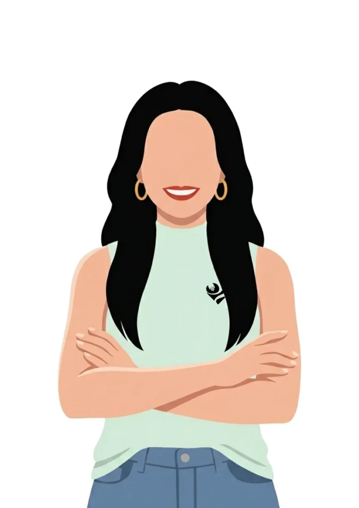 Portrait illustré de Ludivine GRÉVIN