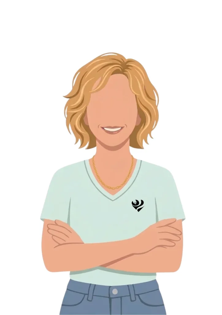 Portrait illustré de Valérie OURSEL