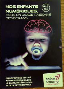 Couverture du guide Nos enfants numériques, vers un usage raisonné des écrans