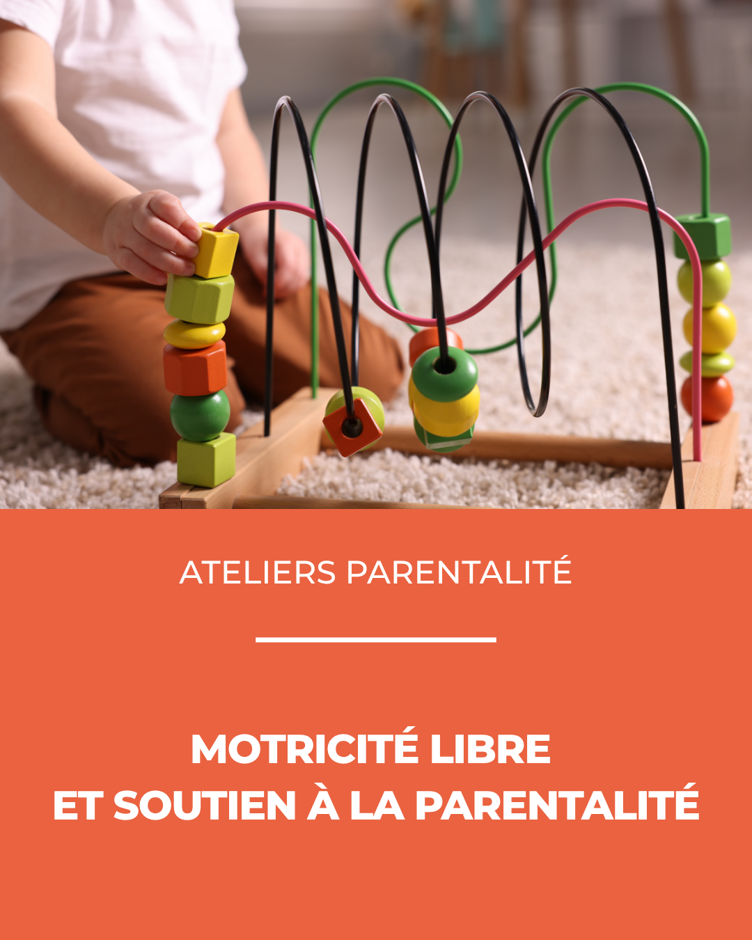 Atelier parentalité : Motricité libre et soutien à la parentalité
