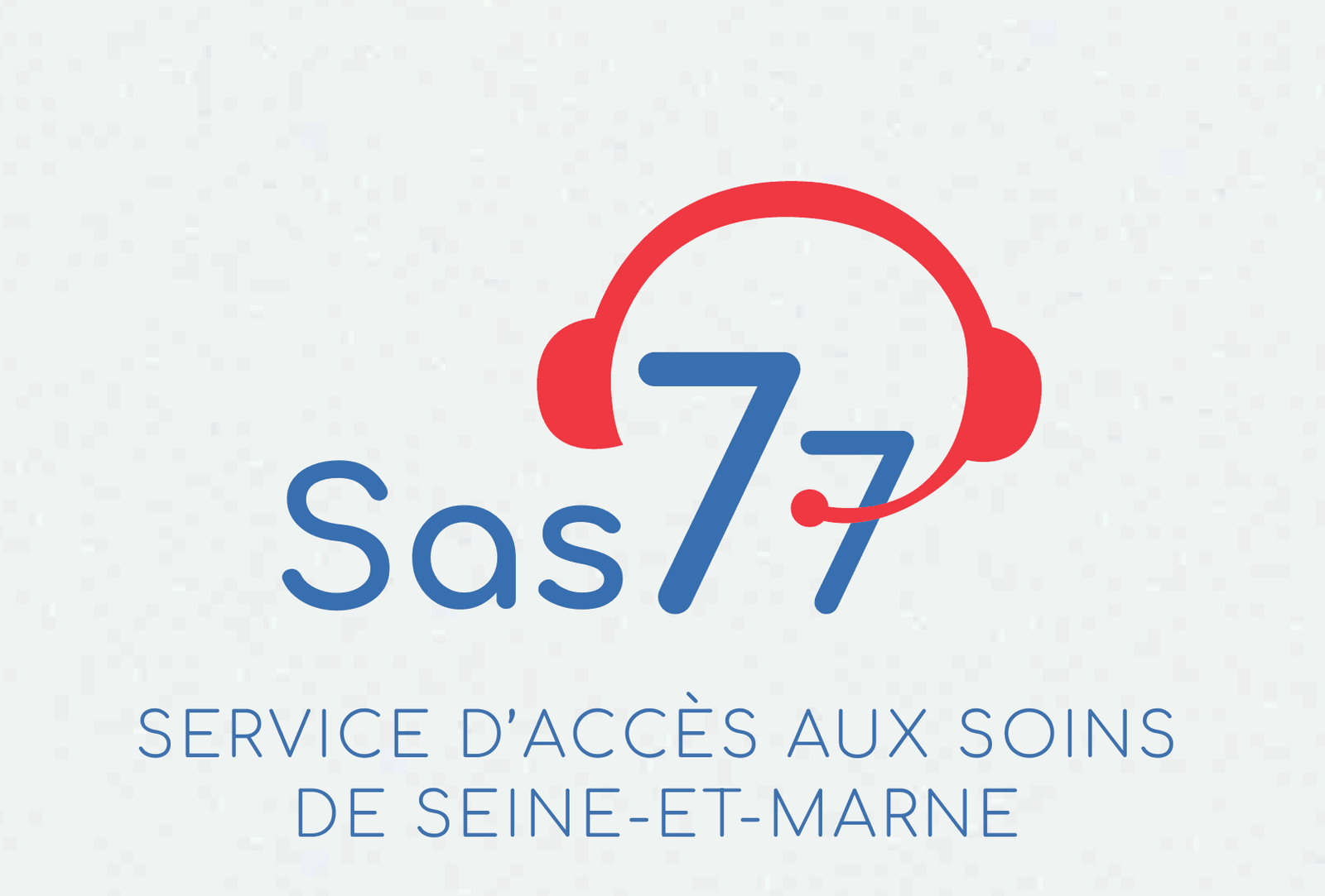 Logo du SAS 77, service d’accès aux soins de Seine-et-Marne