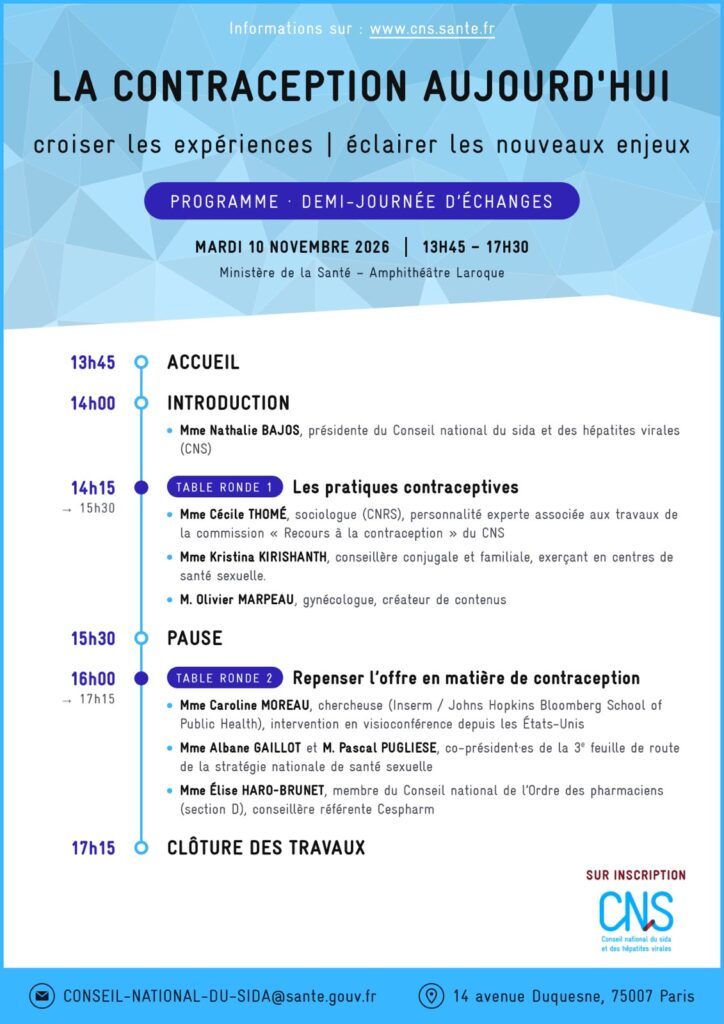 Tables rondes :  La contraception aujourd&rsquo;hui